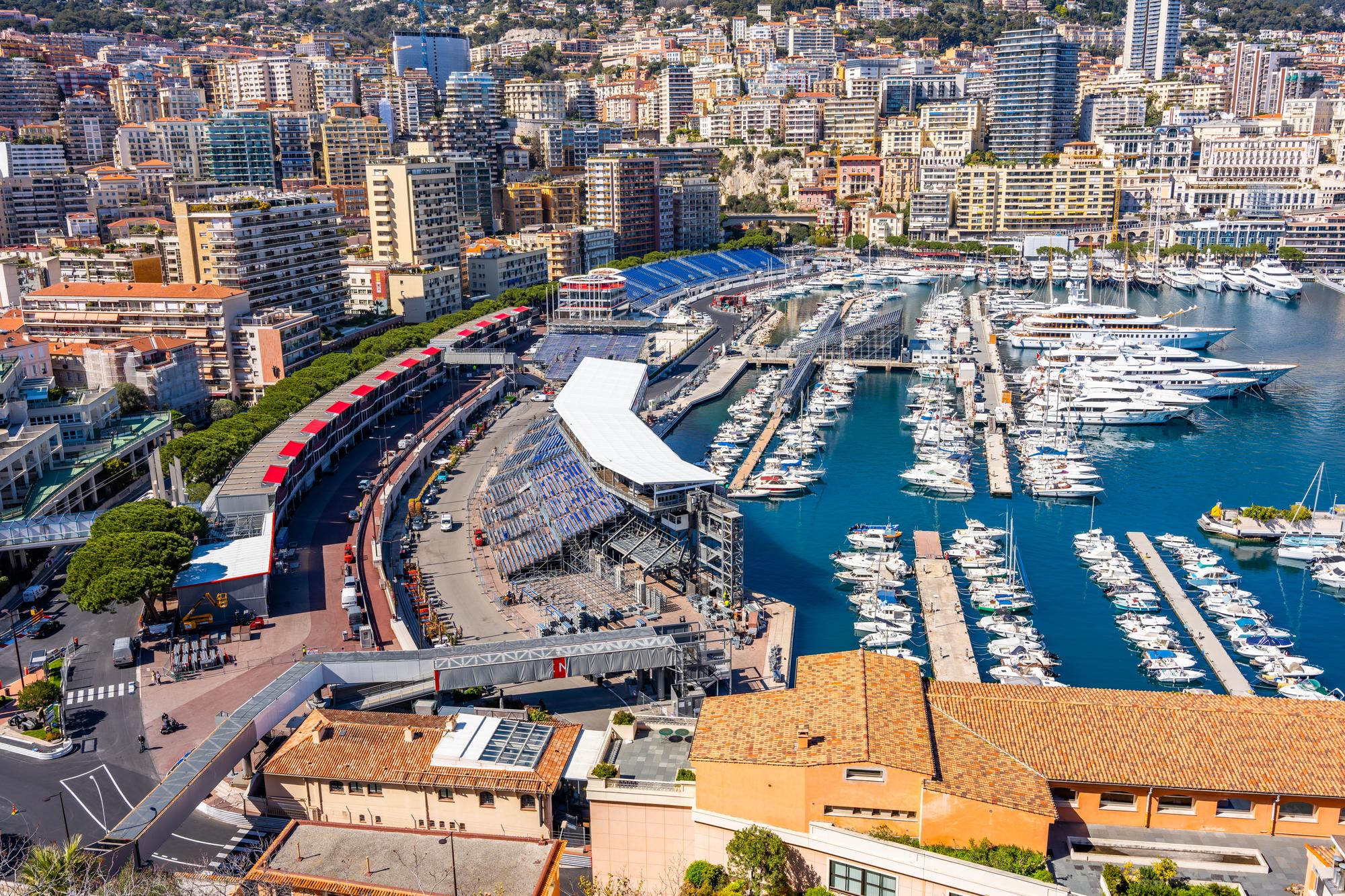 Experience the luxury of Port Hercule in Monaco, a prestigious destination on the Mediterranean itinerary. | Port Hercule, Monaco, Mediterranean itinerary, luxury yachting, Fraser Yachts | fraser
