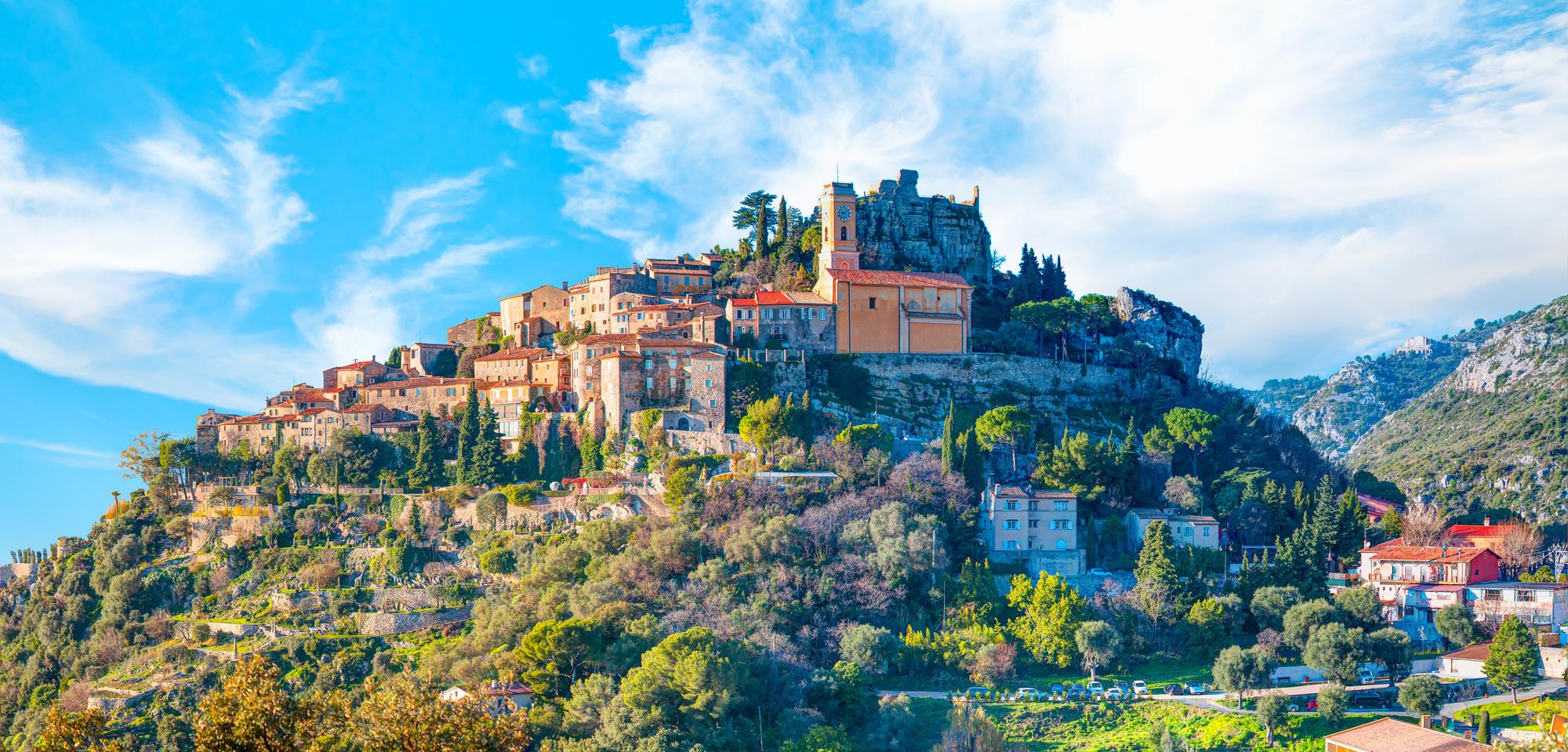 Explore the medieval charm of Èze, France, a picturesque destination on the Mediterranean itinerary. | Èze, Mediterranean France itinerary, French Riviera, Fraser Yachts | fraser