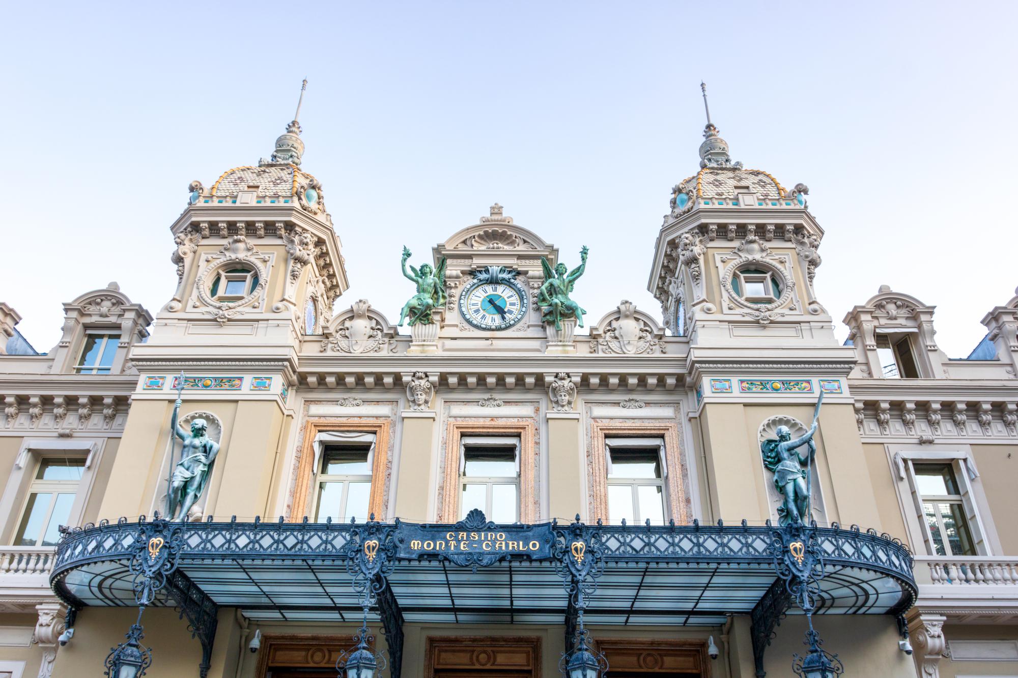 Indulge in the luxury of the Monte Carlo Casino in Monaco, a glamorous highlight on the Mediterranean itinerary. | Monte Carlo Casino, Monaco, Mediterranean itinerary, Fraser Yachts | fraser