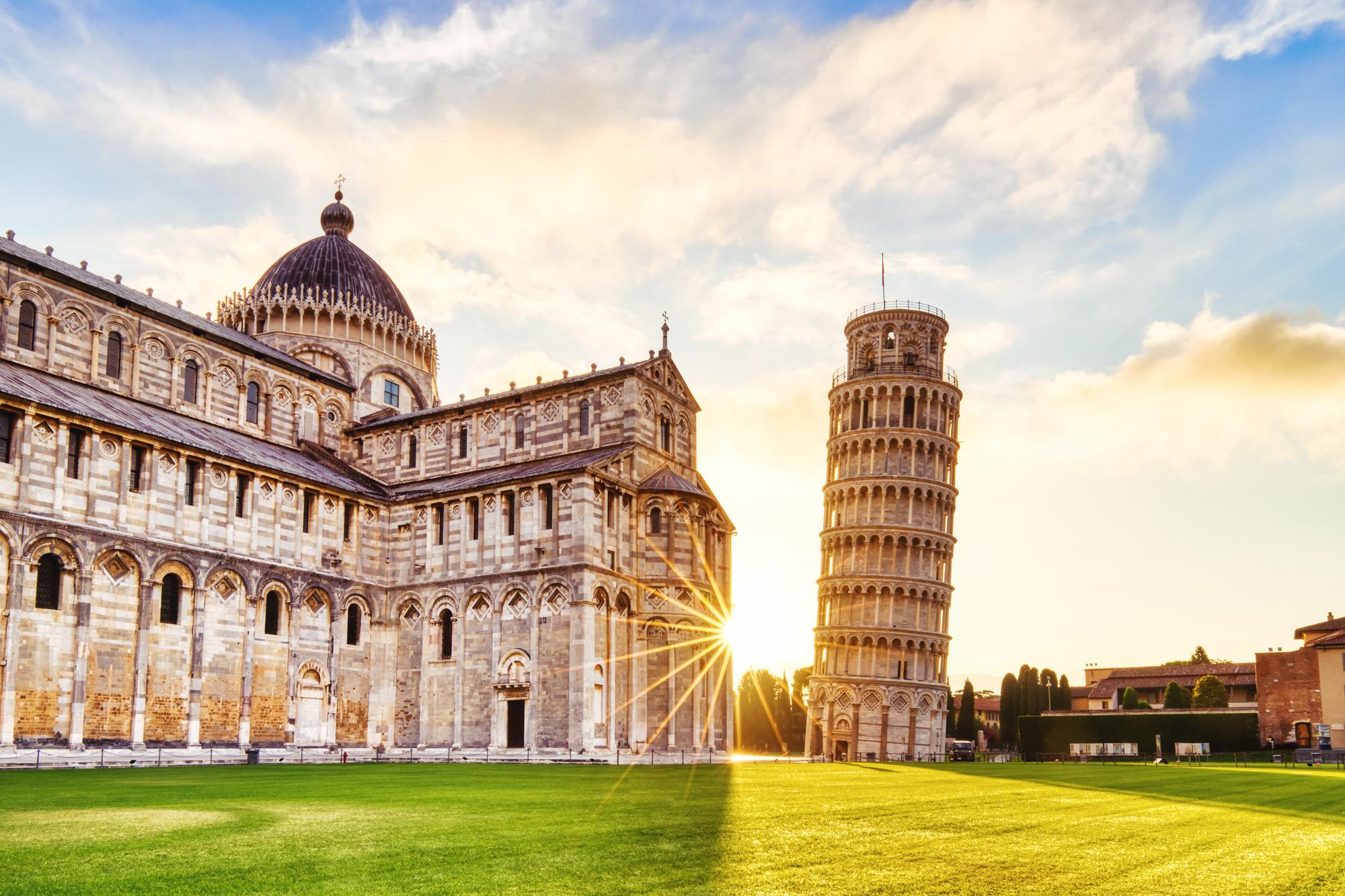 Discover the iconic leaning tower of Pisa, Italy, a historic landmark on the Mediterranean itinerary. | Pisa, Mediterranean Italy itinerary, Tuscany, Fraser Yachts | fraser