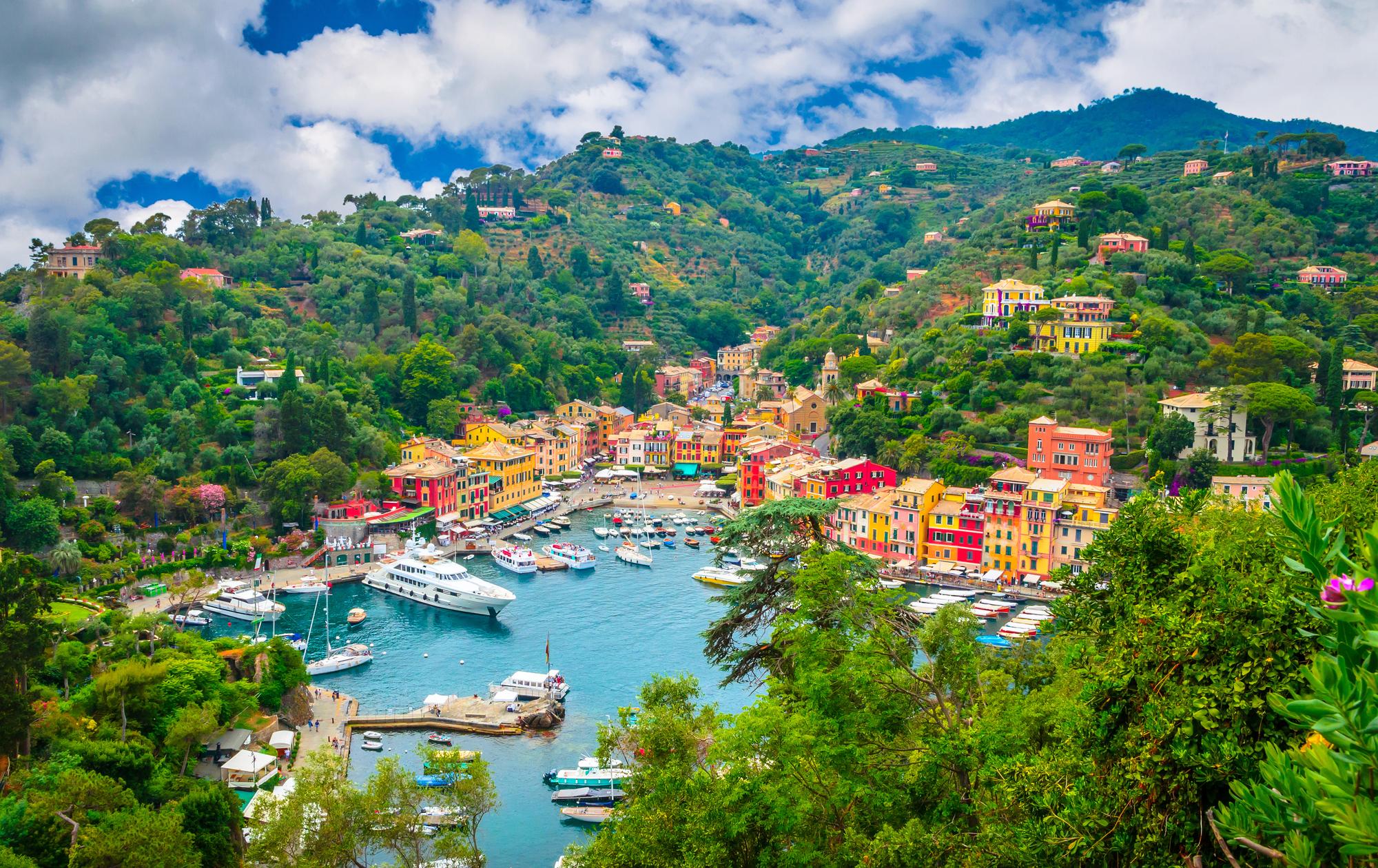 Discover the elegance of Portofino, Italy, a picturesque destination on the Mediterranean itinerary. | Portofino, Mediterranean Italy itinerary, Italian Riviera, Fraser Yachts | fraser