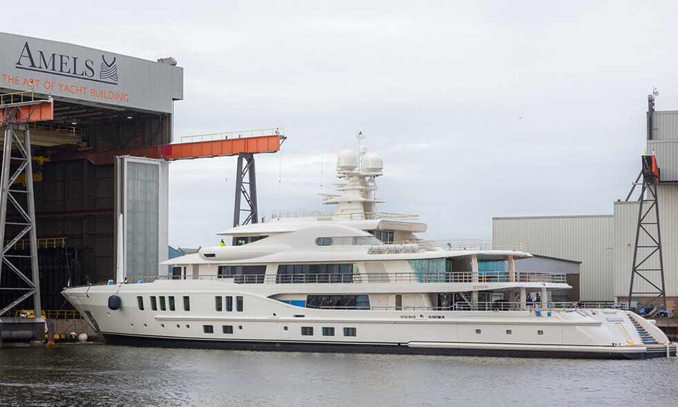 New AMELS 242 Nears Completion | Fraser Yachts