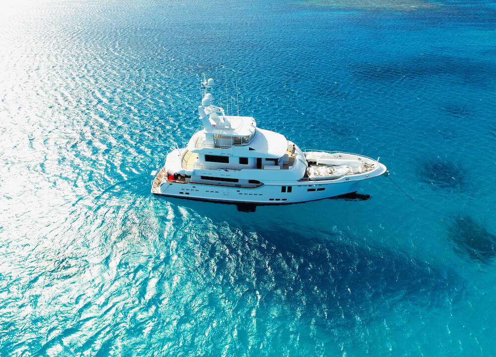 Mystic tide yacht for charter fraser