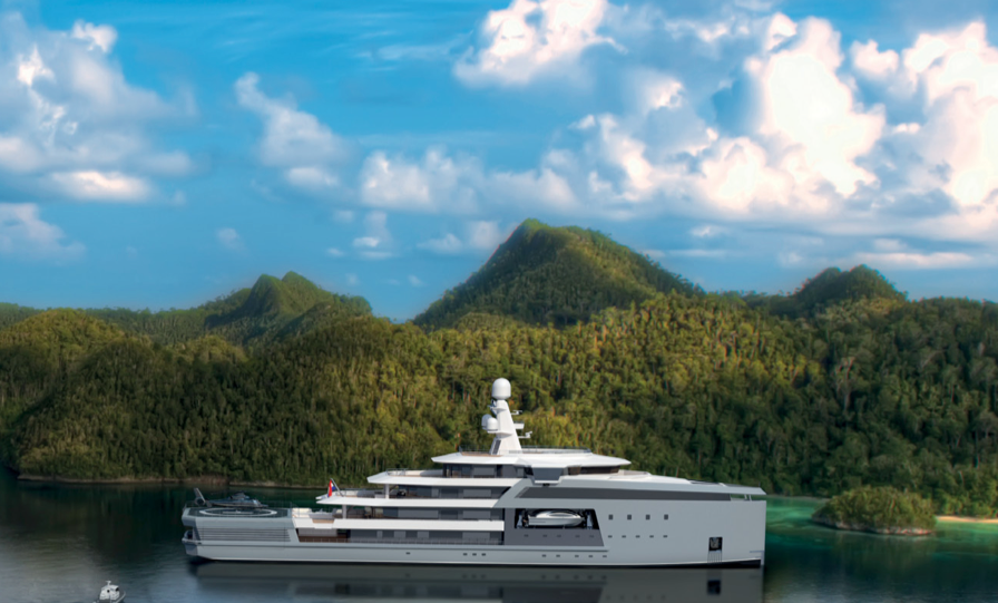 Exporer yacht for charter fraser