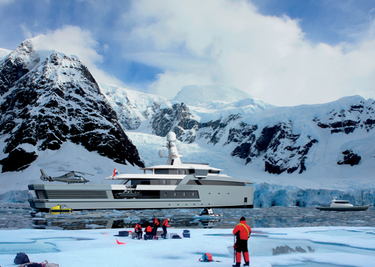 Explorer yacht for charter fraser