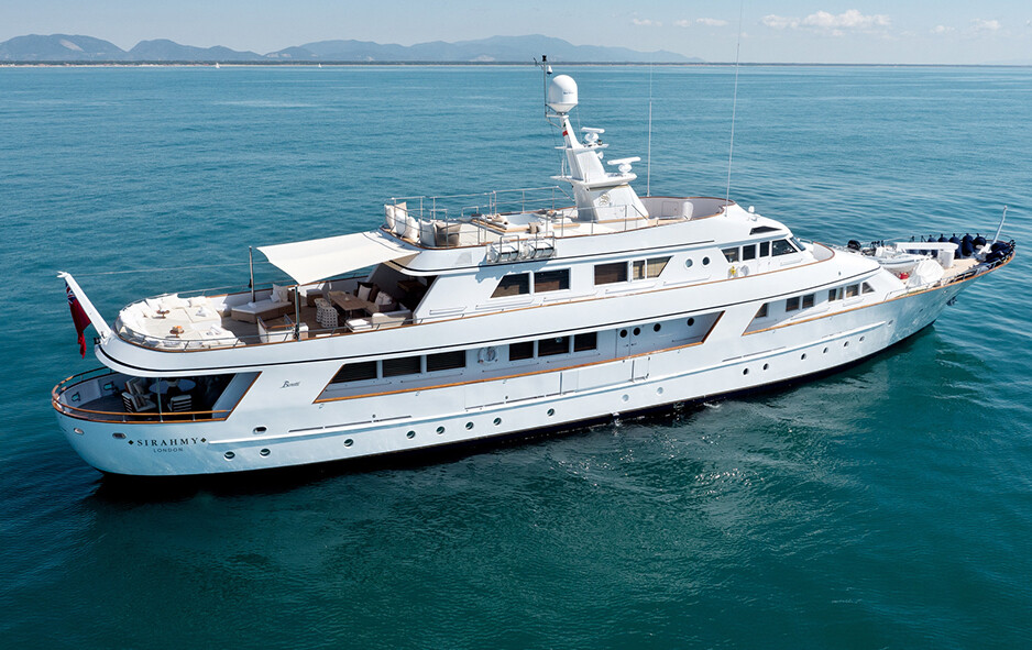 SIRAHMY Joins the Charter Fleet | Fraser Yachts