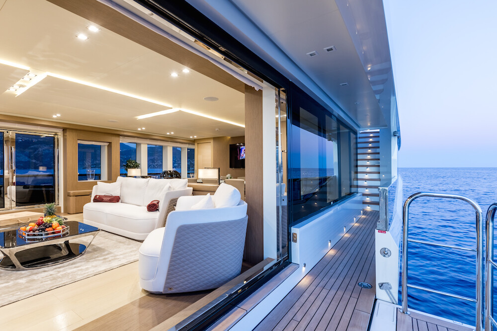 K yacht for charter