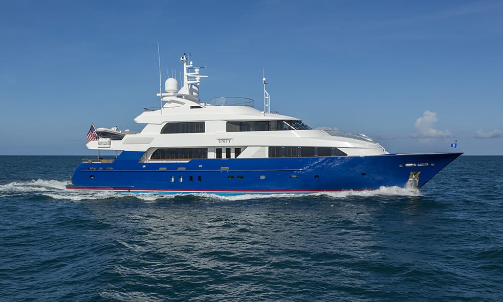 Palmer Johnson 39.62m M/Y UNITY Sold | Fraser Yachts