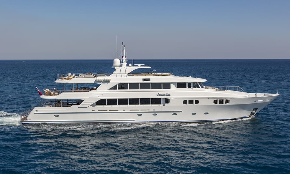Sold: 45.72m Richmond Yachts M/Y STATUS QUO | Fraser Yachts
