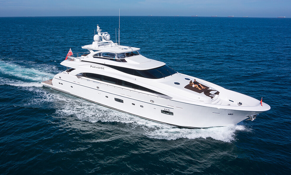 Fraser Yachts | 35m PARADISE Joins Fraser Charter Fleet | Fraser Yachts