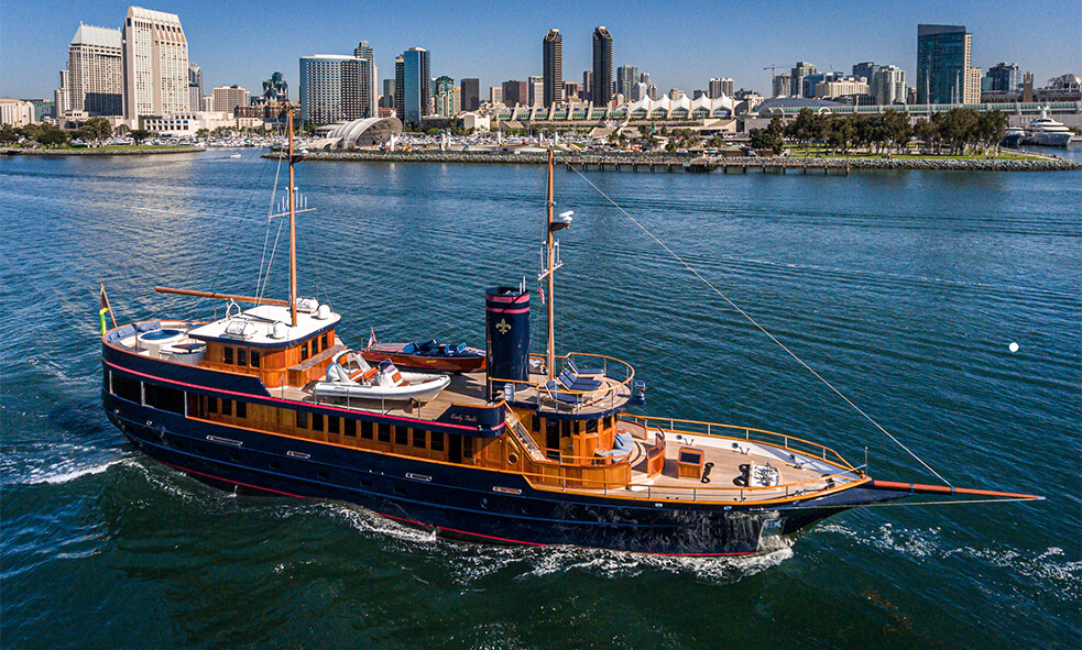 41.8m LADY BAHI Joins The Fraser Sales Fleet | Fraser Yachts