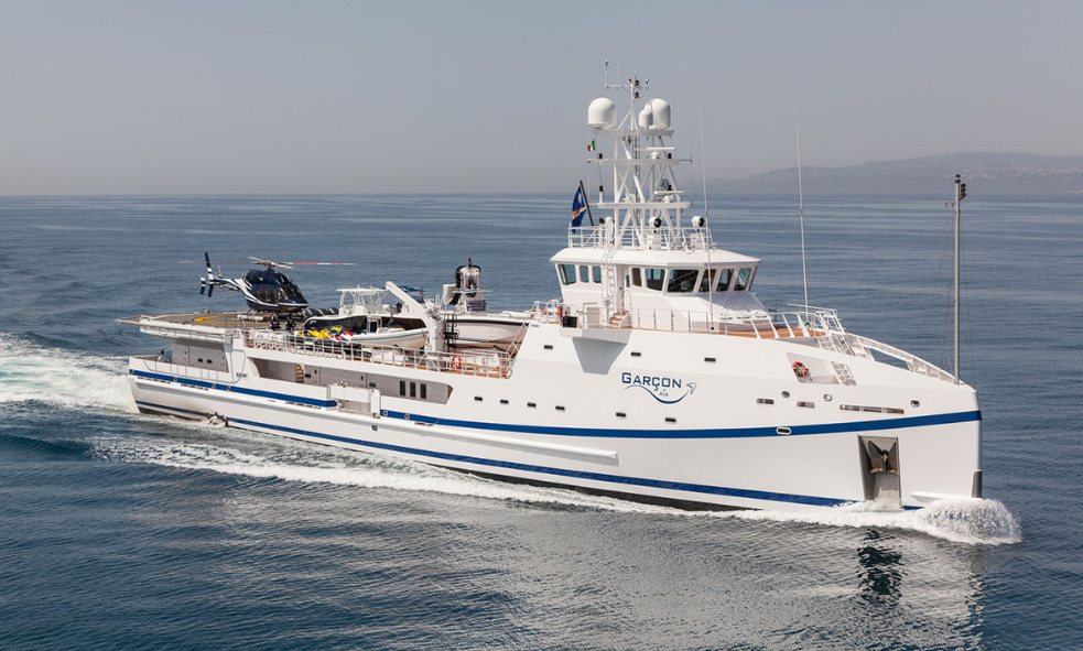 Support Vessel 67m GARCON Joins The Sales Fleet | Fraser Yachts