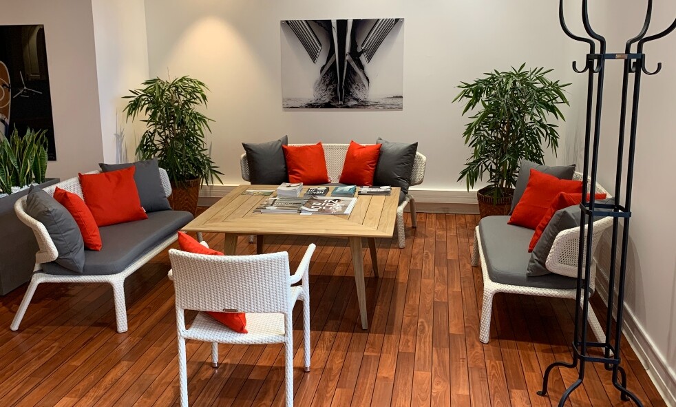 TCN Office Upgraded With Sustainable Dedon Furniture | Fraser Yachts