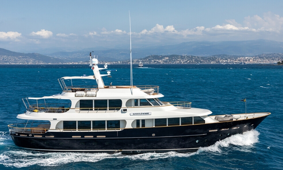 33.5m ROBBIE BOBBY Joins Fraser Sales Fleet | Fraser Yachts