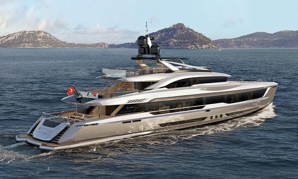 47.3m VIRTUS 47m Hull #3 Now For Sale | Fraser Yachts