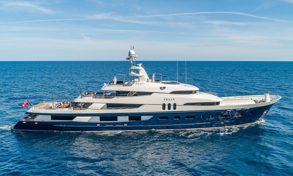 70m FELIX Joins The Fraser Sales Fleet | Fraser Yachts