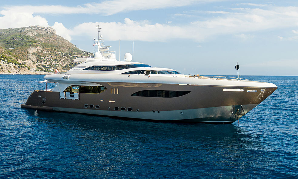 40m Tamsen NAMASTE 8 Yacht Joins the Sales Fleet | Fraser Yachts