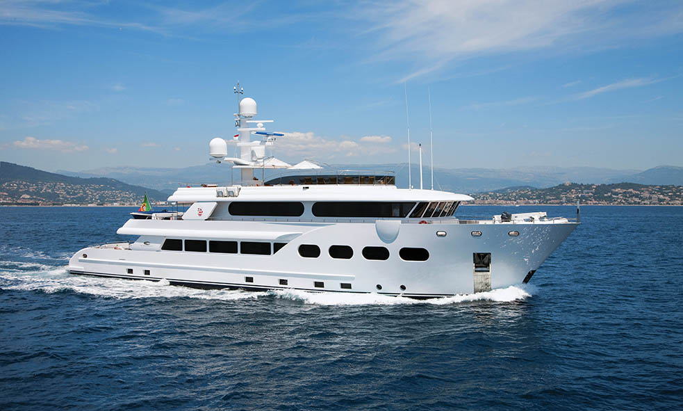 44m Eurocraft Yacht BARON TRENCK Joins the Sales Fleet | Fraser Yachts