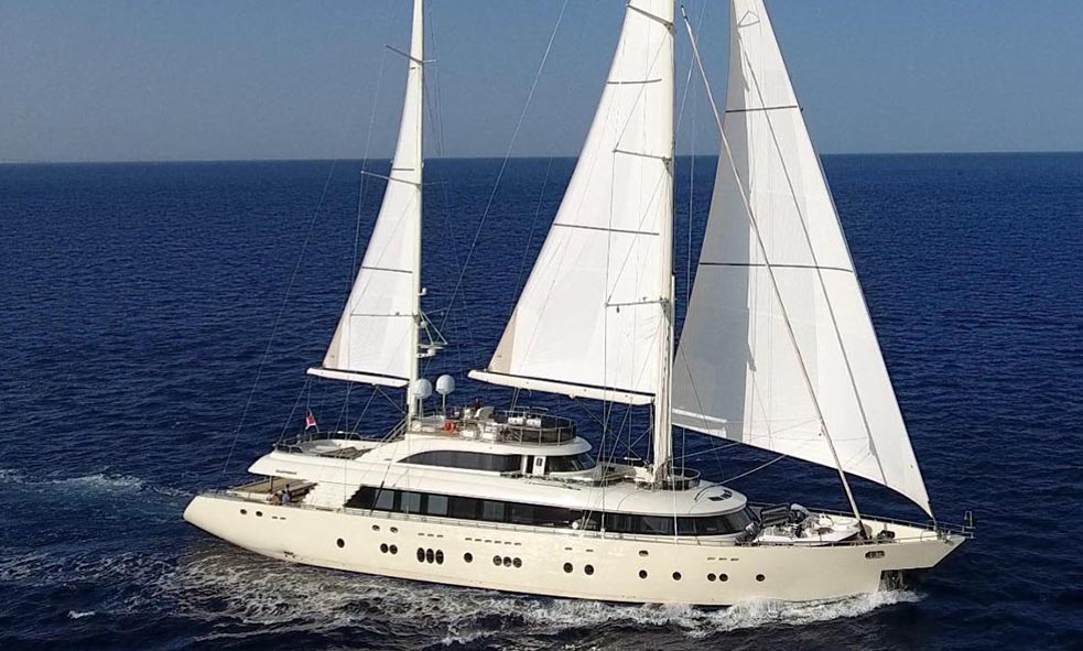 50.75m ARESTEAS Has Joined the Yacht Charter Fleet | Fraser Yachts