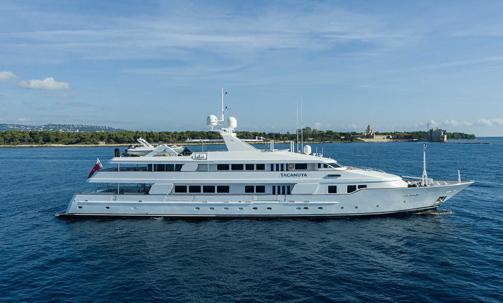 TACANUYA Joins the Fraser Charter Fleet | Fraser Yachts