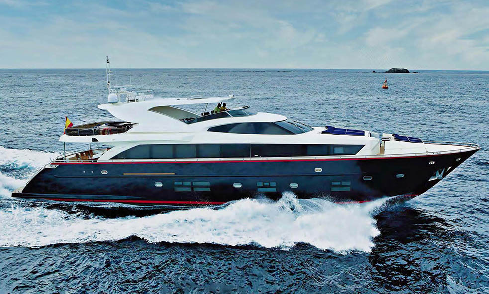 32m NASSICA Joins the Fraser Sales Fleet | Fraser Yachts