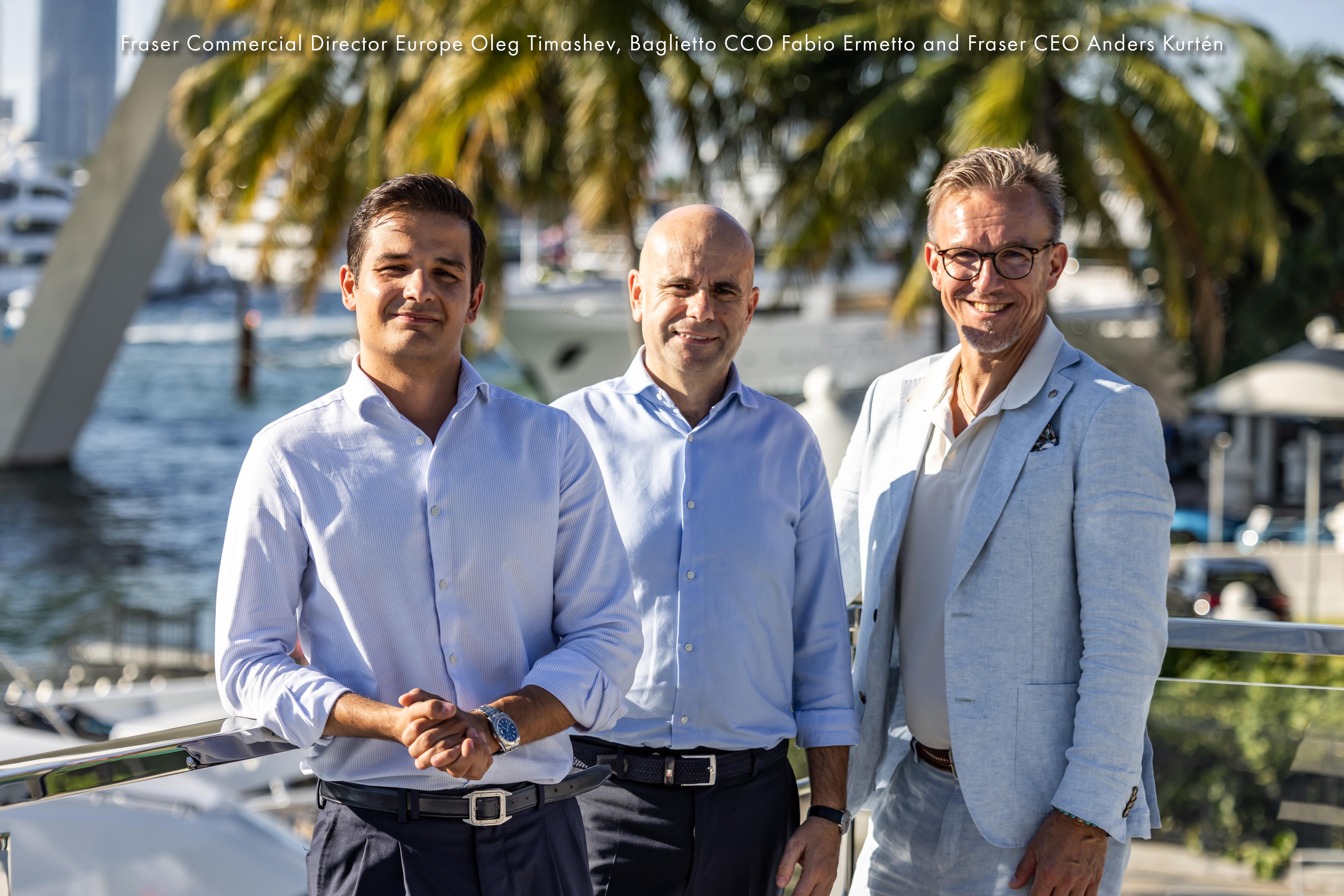 ASIAMARINE joins Baglietto as authorized sales agent in Asia, in collaboration with Fraser.