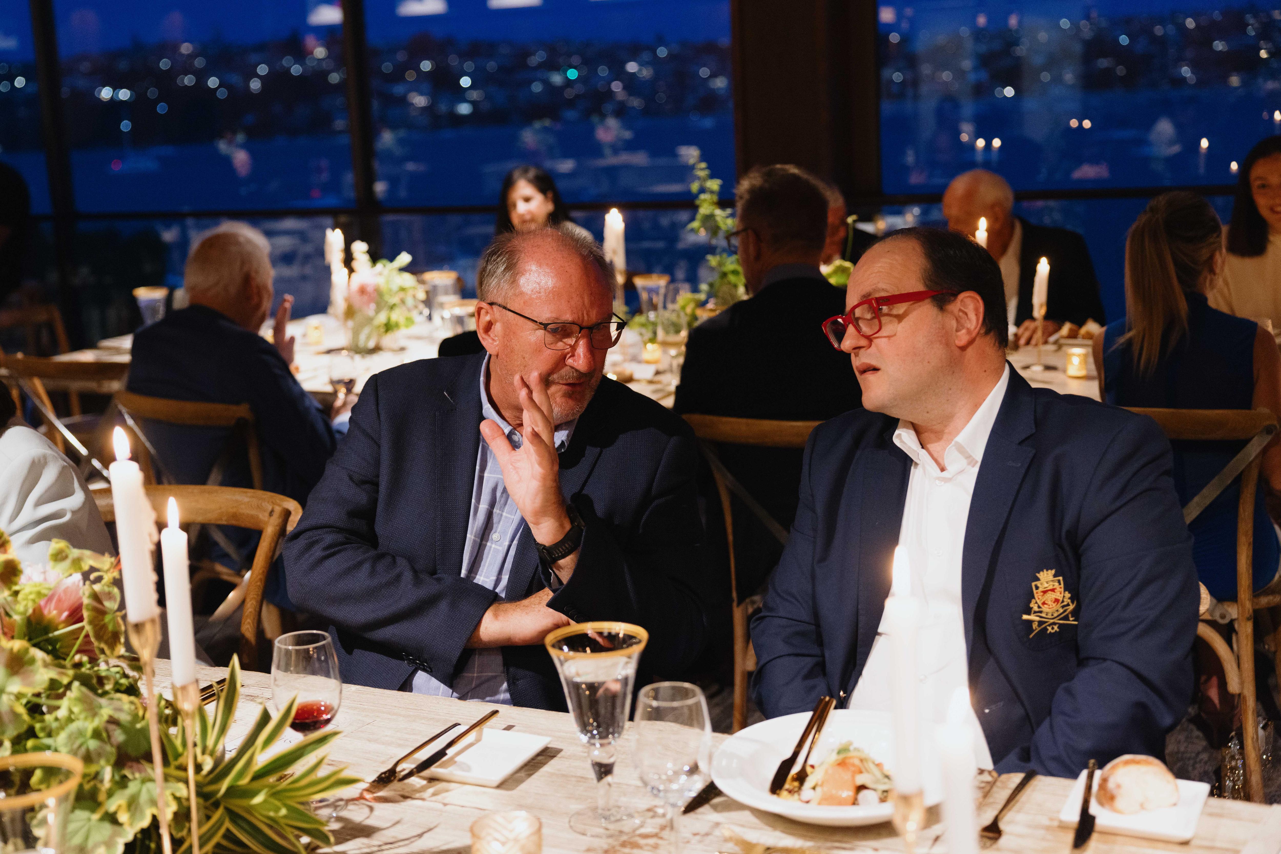 BOAT International Owner’s Club event hosted by Fraser Australia in Sydney, featuring guests, presentations, and dinner highlights.