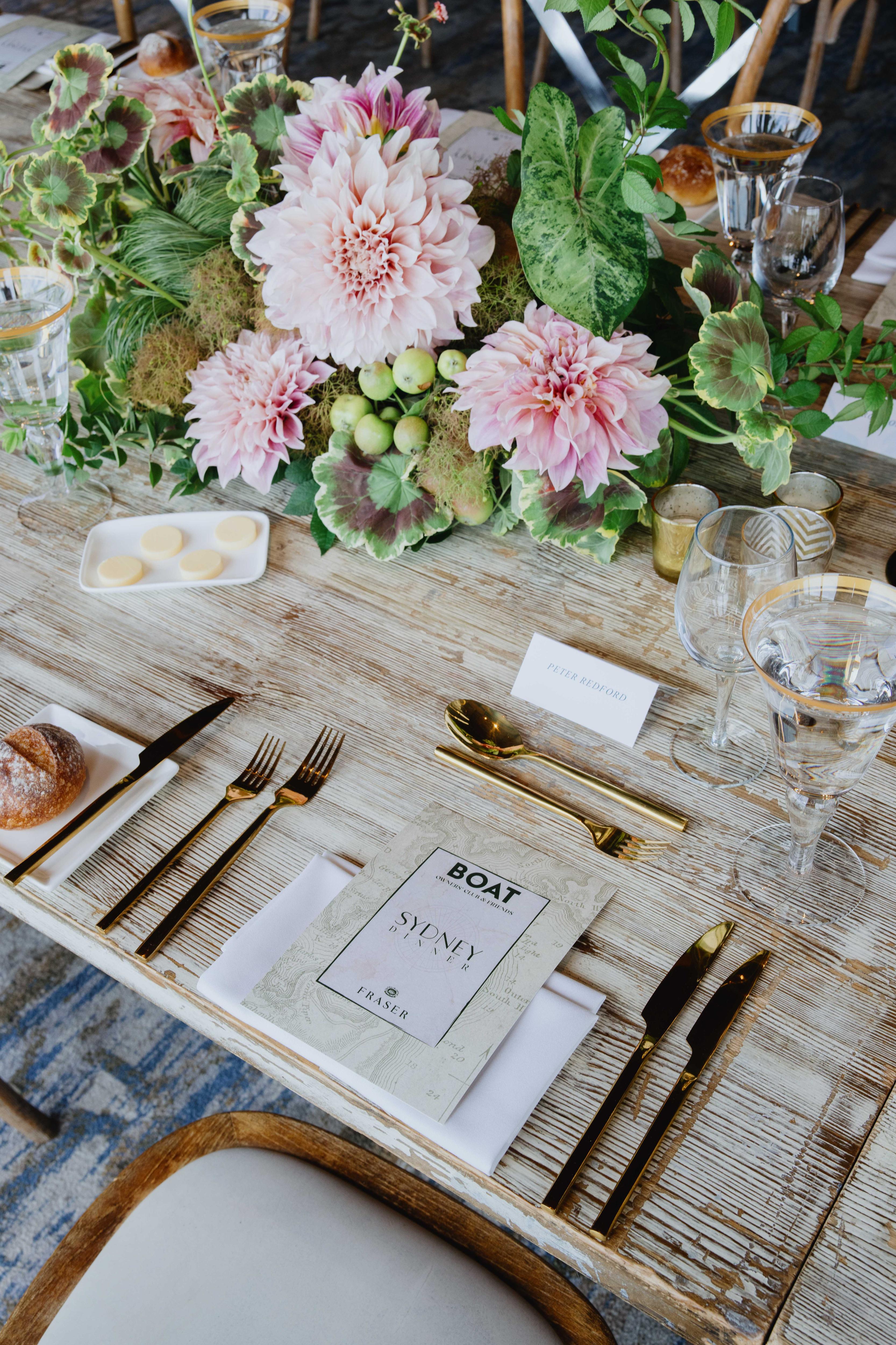 BOAT International Owner’s Club event hosted by Fraser Australia in Sydney, featuring guests, presentations, and dinner highlights.