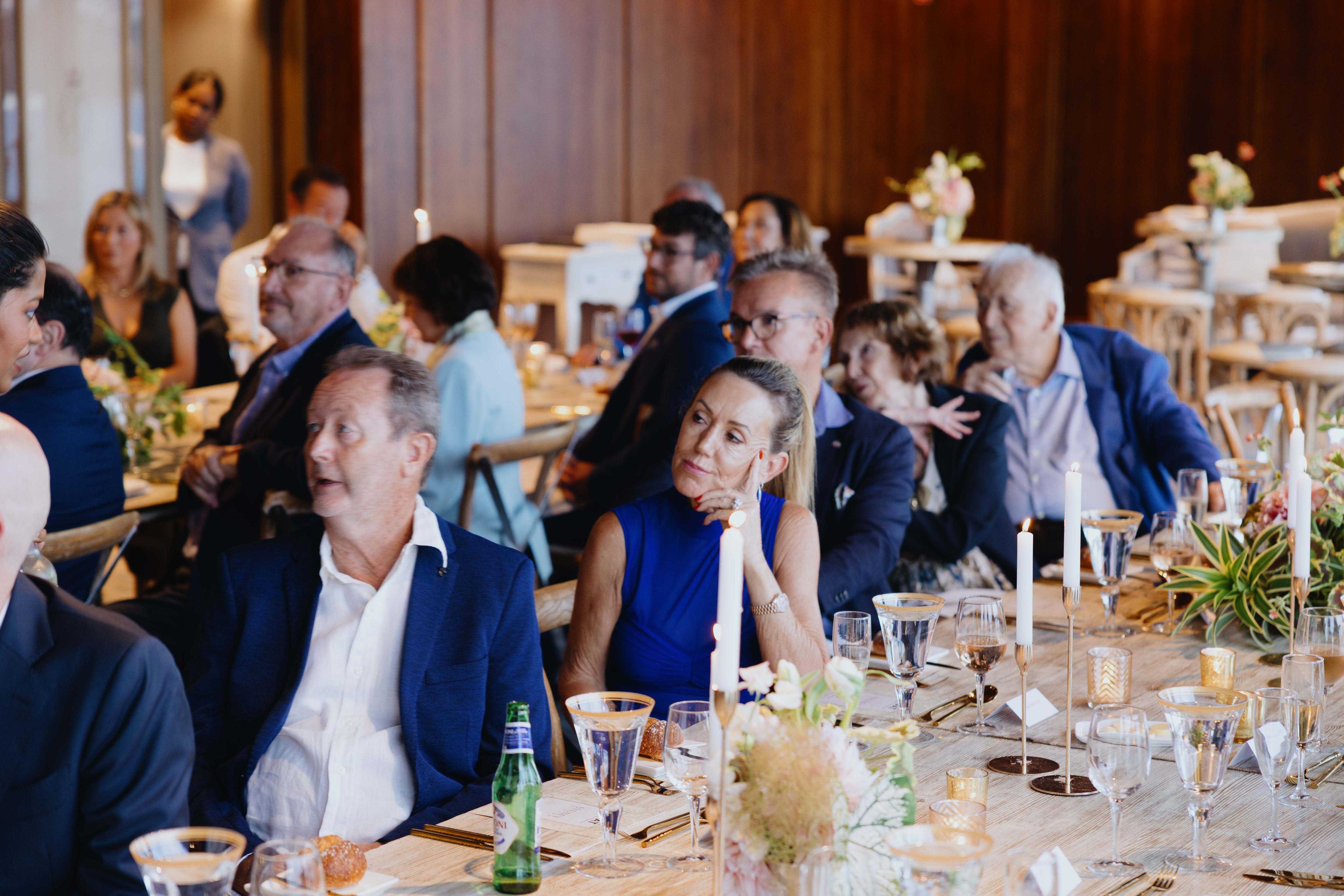 BOAT International Owner’s Club event hosted by Fraser Australia in Sydney, featuring guests, presentations, and dinner highlights.