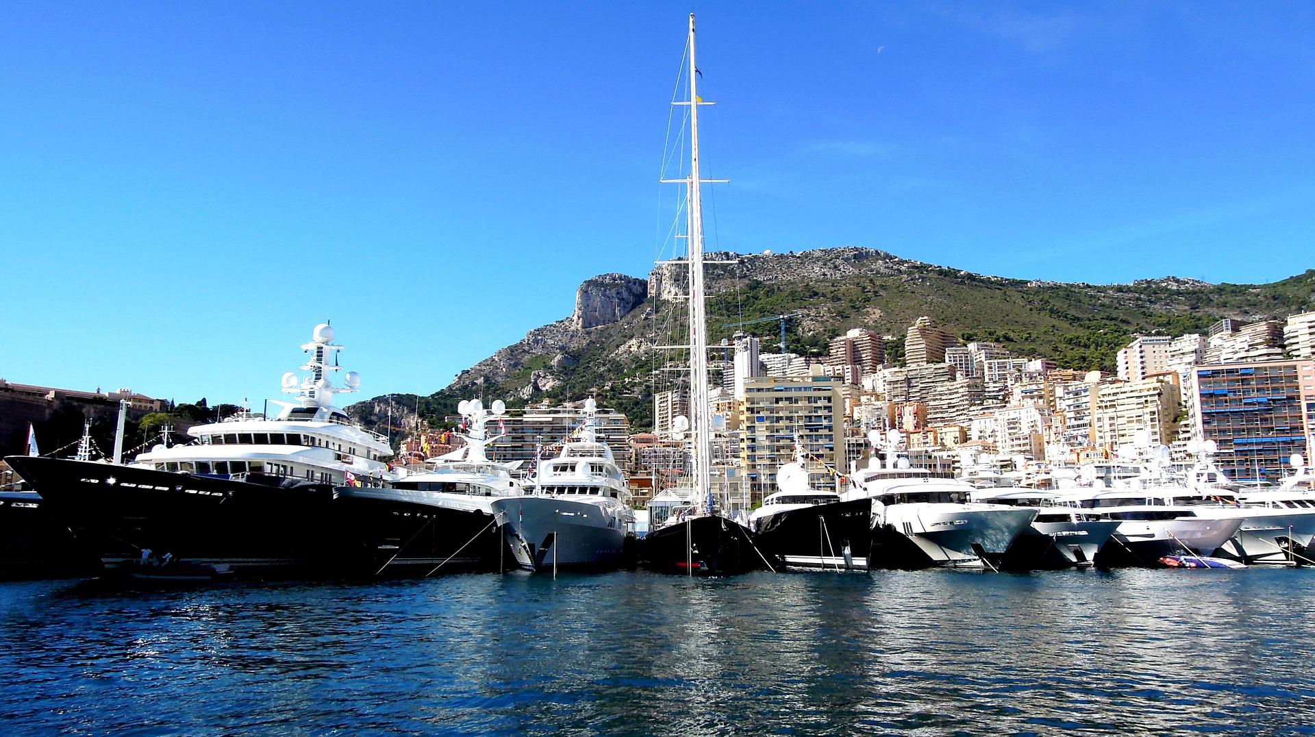 The hercule port of Monaco
